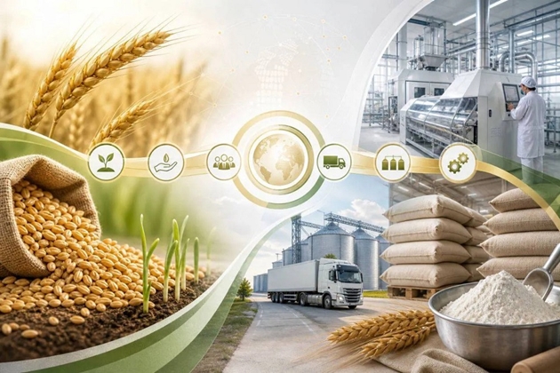 طراحی و توسعه مدل مدیریت زنجیره گندم، آرد و نان ایران به همت پژوهشگران دانشگاه تربیت مدرس