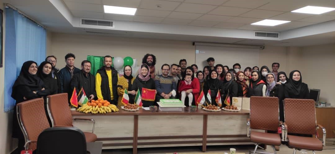 The birthday ceremony of Hazrat Fatemeh Zahra and Hazrat Ali was held for the international students of TMU