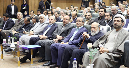 رييس دانشگاه در همایش ساماندهی سیاسی فضا و اداره بهینه شهر تهران