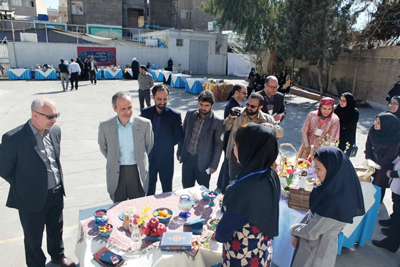 برگزاري جشنواره سفره هاي هفت سين در دانشگاه
